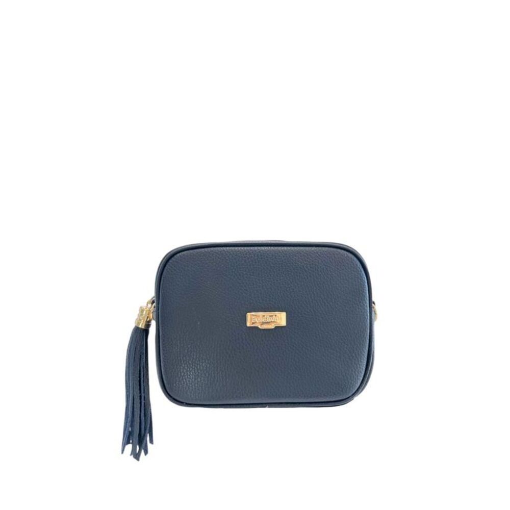 Baldinini Trend Blue Leather Women Crossbody Women's Bag